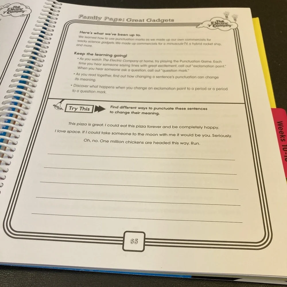 The Electric Company PBS Kids‎ Go Extended Learning Program 18wk Curriculum Book